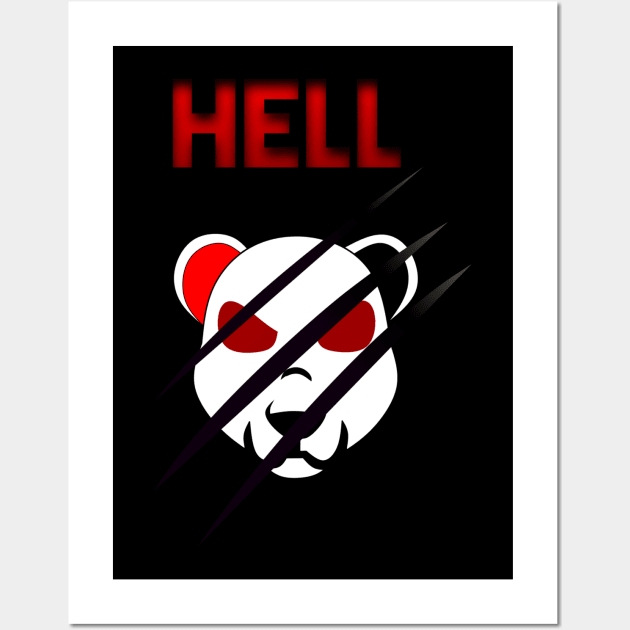 Hell Wall Art by Vectraphix